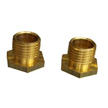 2 raccords laiton mâles - TIBELEC