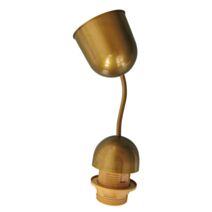 monture or douille e27 + bague - TIBELEC