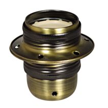 Douille E27 métal Bronze - TIBELEC