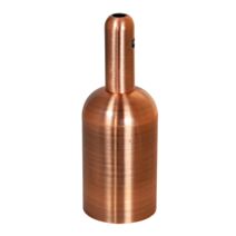 Douille E27 métal or rose - TIBELEC