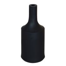 Douille E27 silicone noir - TIBELEC