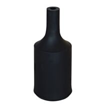 Douille E27 silicone noir - TIBELEC
