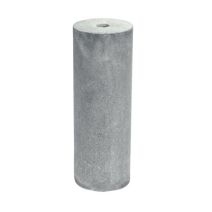 Douille E27 effet béton gris clair
