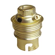 Douille B22 acier laitonné - TIBELEC