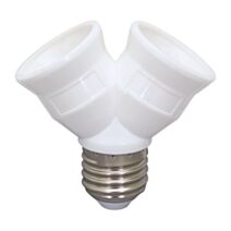 Adaptateur double sortie E27