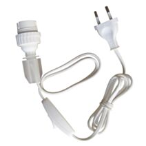 adaptateur bouteille b22 + câble avec interrupteur et fiche - TIBELEC