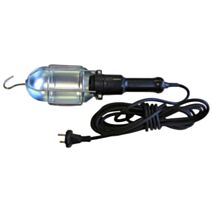 Baladeuse métal culot E27 60W+crochet de suspension - TIBELEC