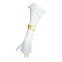 Colliers de câblage translucide 250x4,8mm 30 pcs