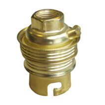 douille b22 acier laitonné - TIBELEC