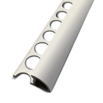 Quart de Rond Fermé PVC Blanc H.10mm 2,5m - DINAC