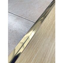 Seuil 1er prix acier/laiton adhésif 30/73 - 3M