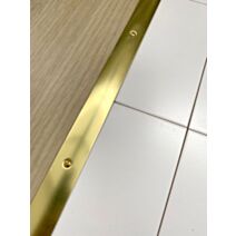 Seuil plat à visser acier/laiton 30/83 - 3M