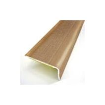 Nez de marche adhésif L.95 x l.3,6 cm chêne rustique - 3M