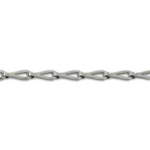 Chaîne découpé chromé 12kg mai L.19mm (vendu au mètre) - CHAPUIS