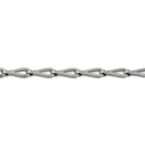 Chaîne découpé chromé 12kg mai L.19mm (vendu au mètre) - CHAPUIS