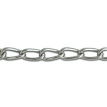 Chaine torse soudée acier zingué d5mm
