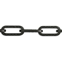 Chaine lustrerie d2mm noir