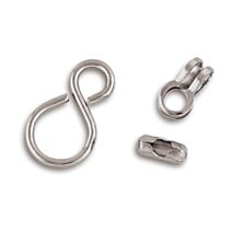 Accessoires chapes + clips + esses pour chaîne boule 2,5 et 3,2 mm - CHAPUIS