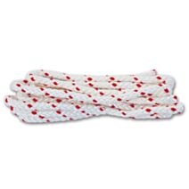 Drisse pour lance-moteur polyester noir/rouge Ø 6mm L.2 m - CHAPUIS