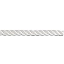 Corde PA torsadée 740kg Ø 6mm Blanc