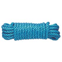 Corde polypropylène torsadée 2,21T Ø 12mm L.7.5 m bleu - CHAPUIS