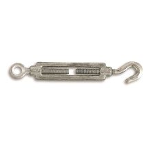 Tendeur 1œil 1crochet acier zingué 60k Pour câble Ø6mm