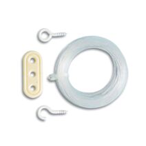 Fil nylon transparent avec tendeur et piton - CHAPUIS