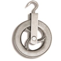 Poulie à crochet puits