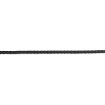 Corde polypropylène tressée 200kg Ø 4mm noire (vendu au mètre) - CHAPUIS
