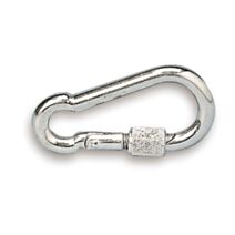 Porte-mousqueton "pompier" à vis