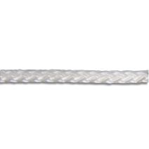 Corde polyamide tressée 375kg Ø 5mm blanc (vendu au mètre) - CHAPUIS