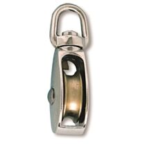 2 poulies 1 galet à émerillon pivotant - CHAPUIS