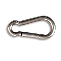 Porte-mousqueton "pompier" acier inoxydable - CHAPUIS