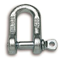 Manille droite piton à oeil acier zingué ø 11mm l. 26,5mm