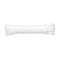 Cordage câblé polypropylène blanc Ø 6mm L. 10 m résistance 4