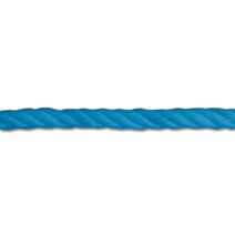Cordage câblé polypropylène bleu Ø 16mm résistance 3275kg
