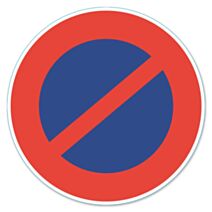Disque de signalisation "stationnement interdit" - CHAPUIS
