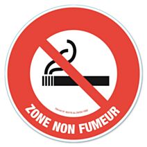 Disque de signalisation "zone non fumeur" - CHAPUIS