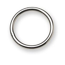 Lot de 3 anneaux soudés - acier inoxydable - ∅ fil 4 mm - ∅ 32 mm - CHAPUIS