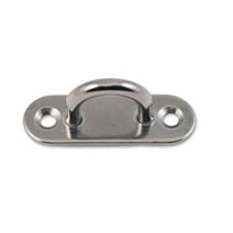 Platine à oeil acier inoxydable