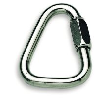 Maillon jonct Delta acier zingué 2T P/chaîne Ø16mm