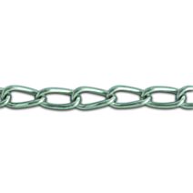 Chaine torse soude acier zingué d2mm