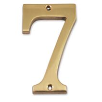 Chiffre laiton massif 7 hauteur 97mm