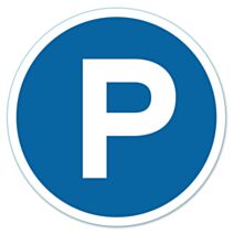 Disque "Parking" PVC adhésif Diamètre 280 mm 