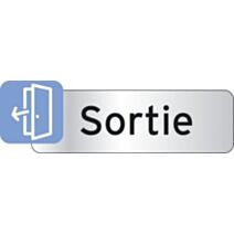 Plaquette indicatrice "sortie" - CHAPUIS