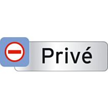 Plaquette indicatrice "privé" - CHAPUIS