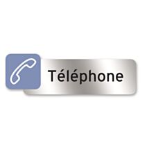 Plaquette polycarb telephone