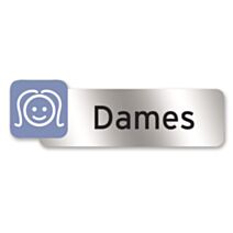 Plaquette indicatrice "dames" - CHAPUIS