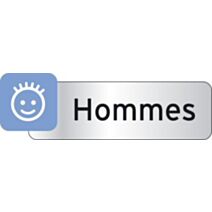 Plaquette indicatrice "hommes" - CHAPUIS