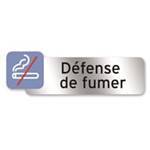 Plaquette indicatrice "défense de fumer" - CHAPUIS